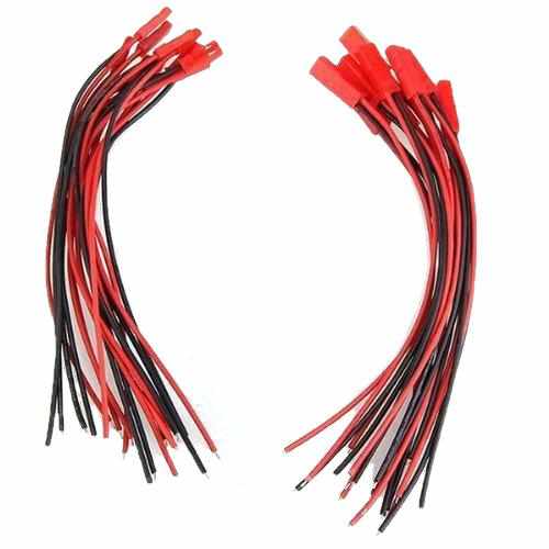 10 Pairs 120mm JST Connector Plug Cable for RC Battery Cables Drones Xpress