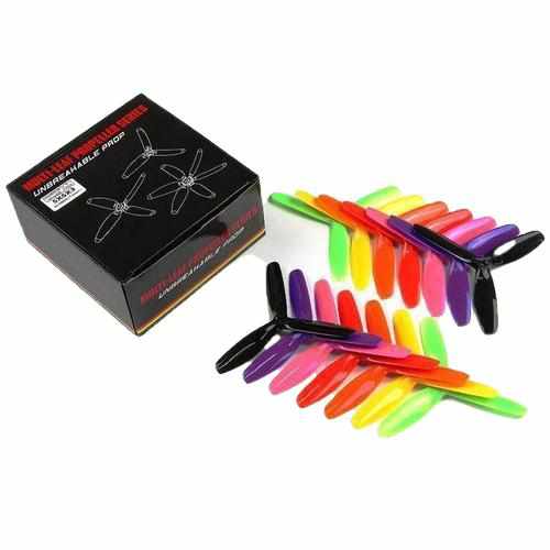 10 Pairs Kingkong 5050 3-Blade CW CCW Propeller Propellers Drones Xpress Black