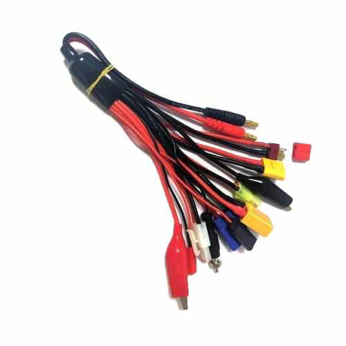 10 in 1 Charging Adapter 4.0MM Banana Connector to DEANS XT60 XT90 EC5 JST Cables Drones Xpress 1 piece