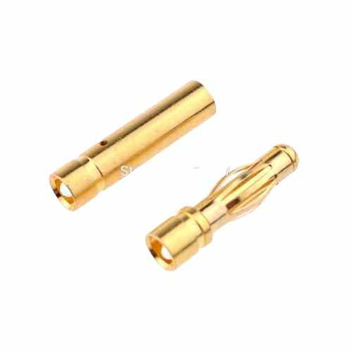 10 sets Gold Bullet Connector Plug for RC Cables Drones Xpress