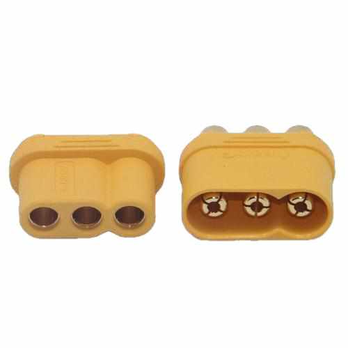 10 x Amass MR60 Plug w/Protector Cover 3.5mm 3 core Connector Cables Drones Xpress