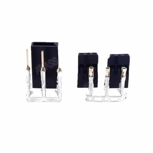 100pair Male/ Female Connector For JR/Futaba Cables Drones Xpress