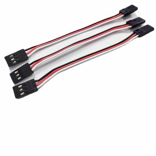 100pcs 10CM 15CM 20CM 30CM Male to Male JR Plug Servo Extension Lead Wire Cable Cables Drones Xpress 100MM