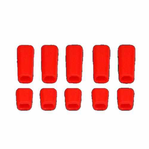 10PCS LDARC TX Switch Non-Slip Protective Sleeve for Flysky JR Accessories Drones Xpress Colorful