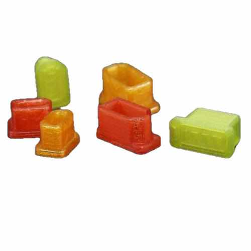 10PCS TPU AMASS XT60 XT30 T Plug Connector Protective Case Cover Accessories Drones Xpress XT30 Orange