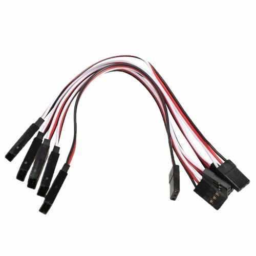 10Pcs 500mm Servo Extension Lead Wire Cable For RC Futaba Cables Drones Xpress