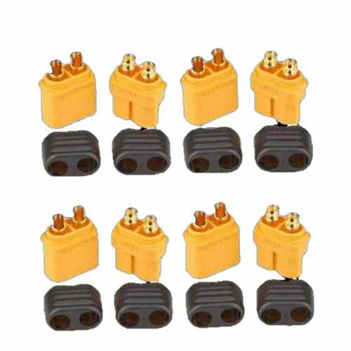 10pcs/5Pairs Amass XT60 XT30 XT60H XT30U Plug Connector Cables Drones Xpress 5pairs XT30U