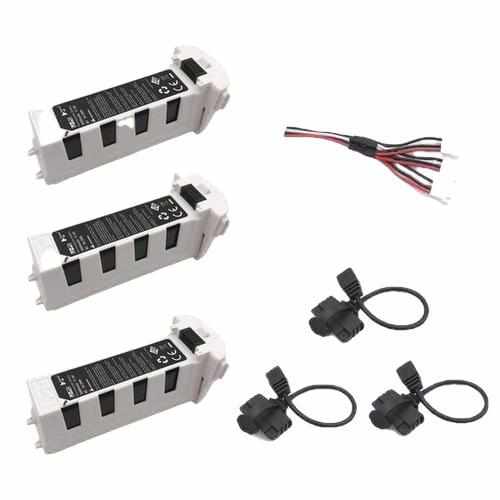 11.1V 3100mAh Lipo Battery / Charger Adapter for Hubsan Zino Batteries Drones Xpress 1pc