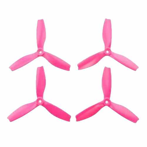 12Pairs 24PCS HQ 5040 5inch Tri-blade Propeller Prop Propellers Drones Xpress 12Pairs Pink
