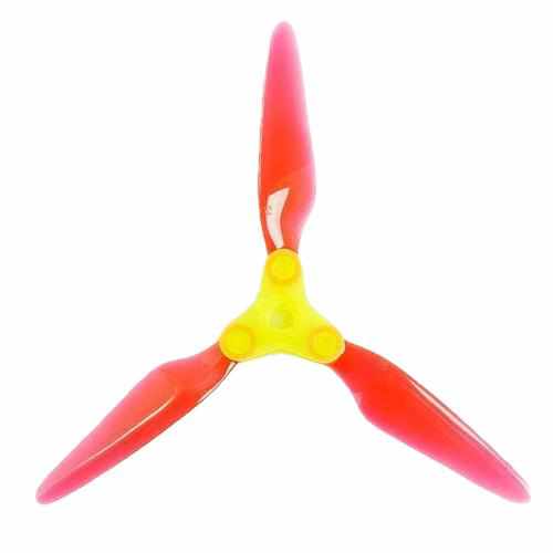 12Pairs DALPROP Fold Foldable Freestyle 3-Blade Propeller Propellers Drones Xpress 6Pairs Black Red