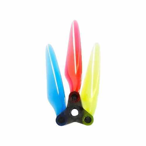 12Pairs DALPROP Fold Foldable Freestyle 3-Blade Propeller Propellers Drones Xpress 6Pairs Black Red