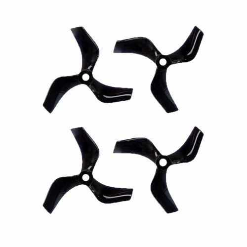 12pcs/6Pairs Gemfan 75mm Ducted PC 3-Blade Propeller Propellers Drones Xpress Pink