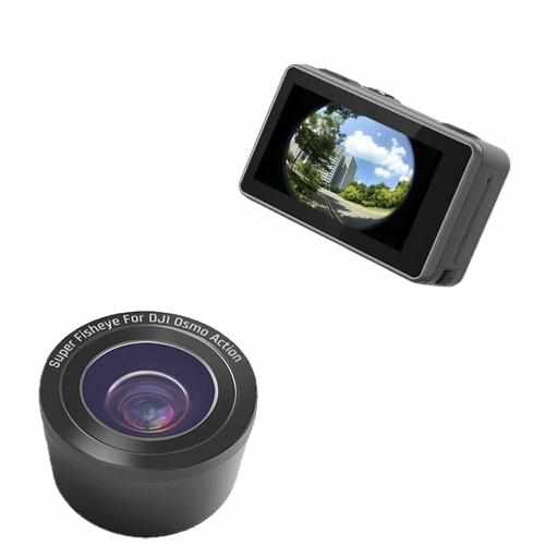 15X Zoom HD Protection Fisheye Lens for DJI OSMO Action Accessories Drones Xpress Macro lens