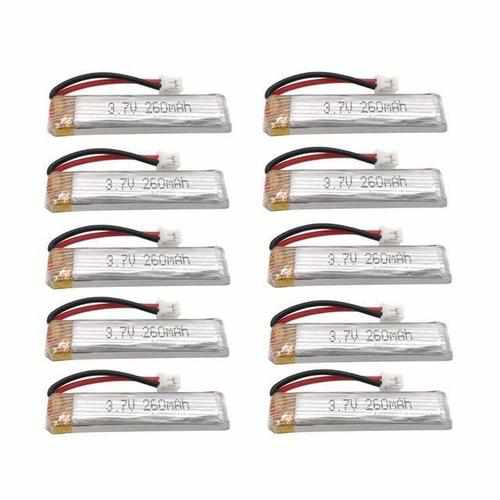 1S 3.7V 260mAh Lipo Battery Batteries Drones Xpress 10PCS