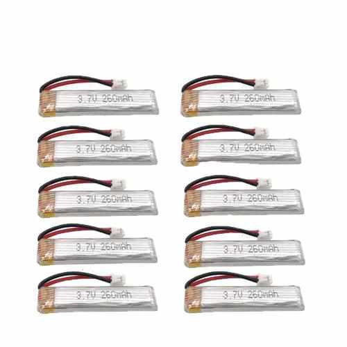 1S 3.7V 260mAh Lipo Battery Batteries Drones Xpress 10PCS