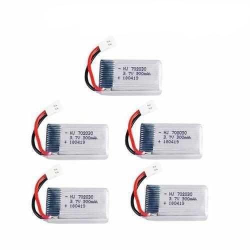 1S 3.7V 300mAh Lipo Battery Batteries Drones Xpress 5pcs with 5in1