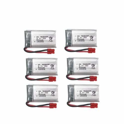 1S 3.7V 500mAh Lipo Battery Batteries Drones Xpress 3pcs