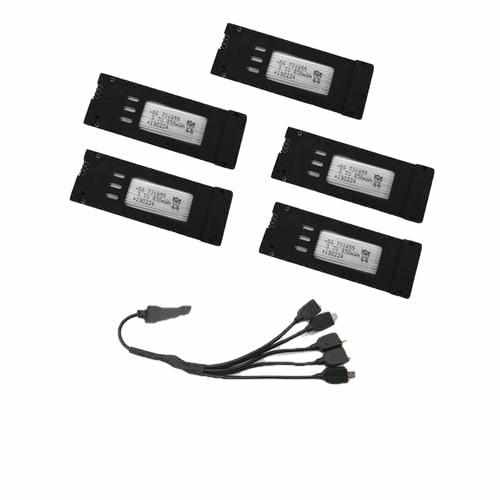 1S 3.7V 500mAh Lipo Battery Batteries Drones Xpress 2pcs 3in1 Cable