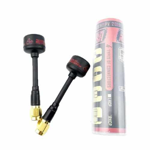 1pair 2pcs Rush Cherry FPV 5.8G Antenna Antennas Drones Xpress Red SMA-JW