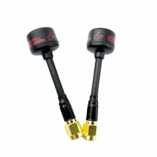 1pair 2pcs Rush Cherry FPV 5.8G Antenna Antennas Drones Xpress Red SMA-JW