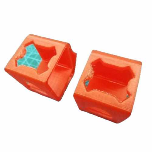1pc 3D Printed Gopro Fixed Mount Holder Seat Cover Bracket Accessories Drones Xpress Red