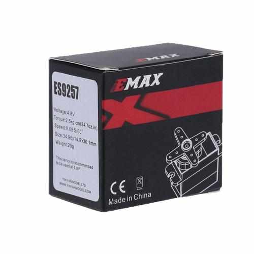 1pc EMAX ES9257 ES9258 Plastic Metal Micro Digital Servo Servos Drones Xpress 1pc 9258 servo