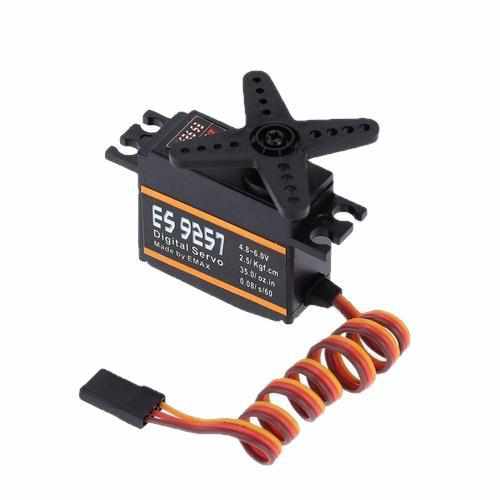 1pc EMAX ES9257 ES9258 Plastic Metal Micro Digital Servo Servos Drones Xpress 1pc 9258 servo