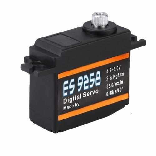 1pc EMAX ES9257 ES9258 Plastic Metal Micro Digital Servo Servos Drones Xpress 1pc 9258 servo