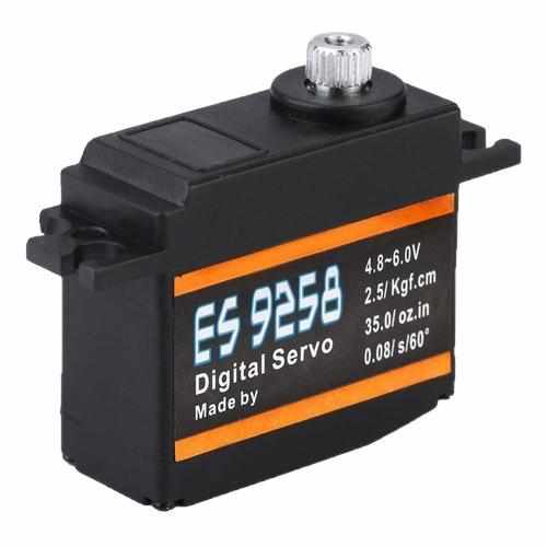 1pc EMAX ES9257 ES9258 Plastic Metal Micro Digital Servo Servos Drones Xpress 1pc 9258 servo