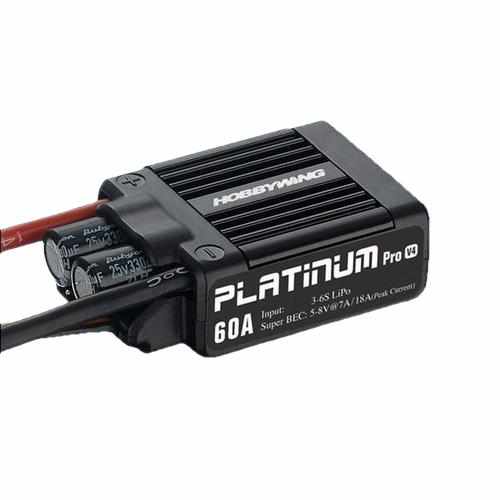 1pc HobbyWing Platinum PRO V4 60A ESC ESC Drones Xpress