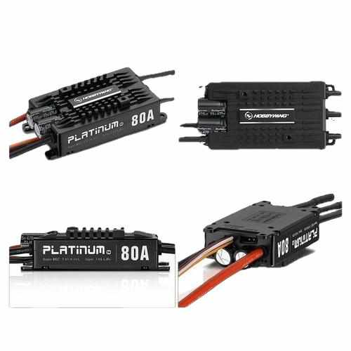 1pc Hobbywing Platinum 80A 3-6S Lipo BEC Brushless ESC ESC Drones Xpress