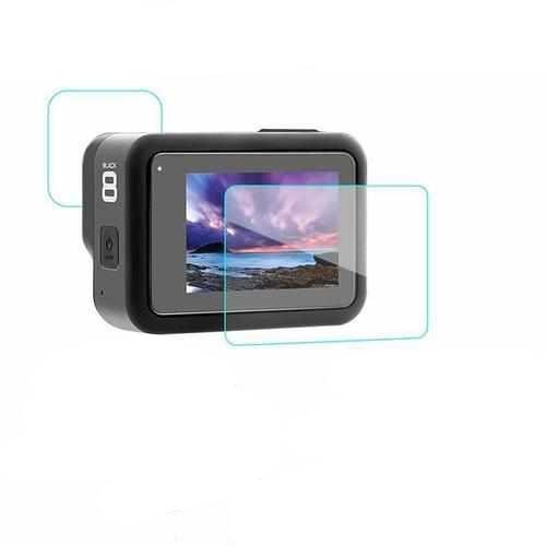 2 Sets Tempered Glass Film Screen Protector for GoPro Hero 8 Accessories Drones Xpress