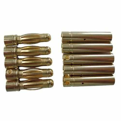 20pcs 4.0mm 4mm Gold Bullet Connector Cables Drones Xpress