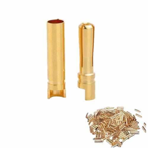 20pcs AMASS 4.0mm 4mm Gold Plated Bullet Connector Cables Drones Xpress