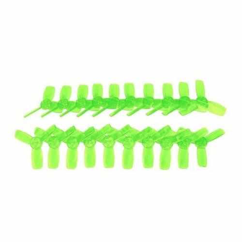20pcs Kingkong 2345 58mm PC 3-blade Propeller 1.5mm Mounting Hole Propellers Drones Xpress Yellow