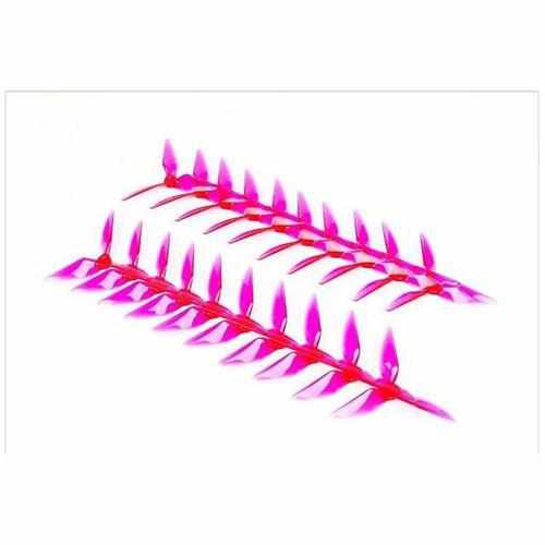 20pcs Kingkong 5051 3-blade CW CCW Propeller 5.0mm Mounting Hole Propellers Drones Xpress Red