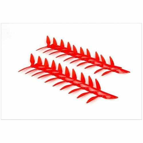 20pcs Kingkong 5051 3-blade CW CCW Propeller 5.0mm Mounting Hole Propellers Drones Xpress Red