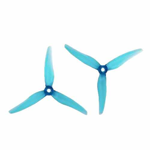 24pcs Gemfan 51466 5 inch 3 blade Propeller Propellers Drones Xpress 12 pair blue
