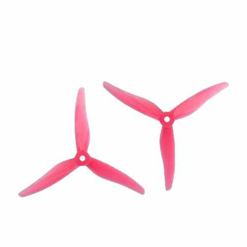 24pcs Gemfan 51466 5 inch 3 blade Propeller Propellers Drones Xpress 12 pair pink