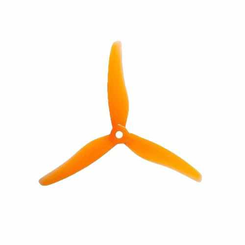 24pcs/12pairs Gemfan 51433 5inch 3 Blade Propeller Propellers Drones Xpress Orange