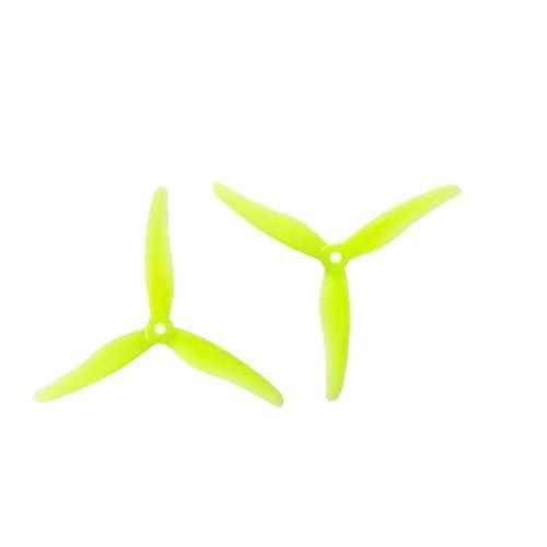 24pcs/12pairs Gemfan 51433 5inch 3 Blade Propeller Propellers Drones Xpress Orange