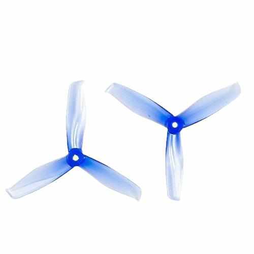 24pcs/12pairs Gemfan Hulkie 5055S 3 Blade CW CCW Propeller Propellers Drones Xpress Blue
