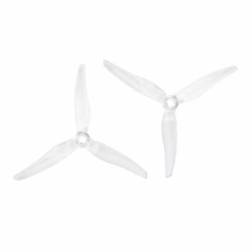 24pcs/12pairs Gemfan Hurricane 51466 Tri-blade Propeller for 2306 2207 Motor Propellers Drones Xpress Black