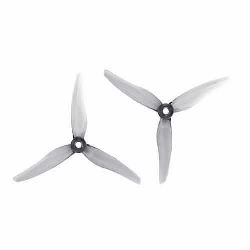 24pcs/12pairs Gemfan Hurricane 51466 Tri-blade Propeller for 2306 2207 Motor Propellers Drones Xpress Black