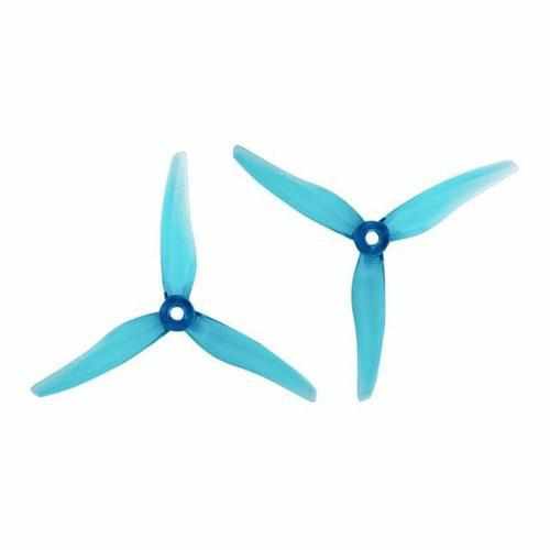 24pcs/12pairs Gemfan Hurricane 51466 Tri-blade Propeller for 2306 2207 Motor Propellers Drones Xpress Black