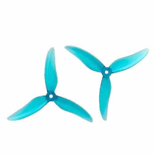 24pcs/12pairs Gemfan Hurricane 51499 tri-blade Propeller Propellers Drones Xpress Orange