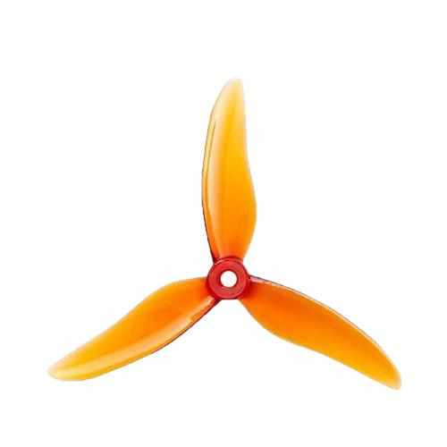 24pcs/12pairs Gemfan Hurricane 51499 tri-blade Propeller Propellers Drones Xpress Orange