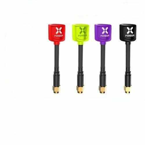 2PCS Foxeer Lollipop 3 5.8G 2.3Dbi Antennas Drones Xpress SMA Black