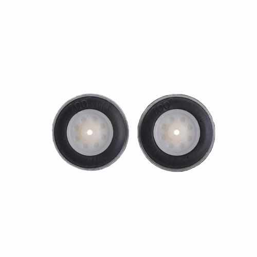 2Pcs Tail Wheel Rubber PU Plastic Hub Parts Drones Xpress Size 1