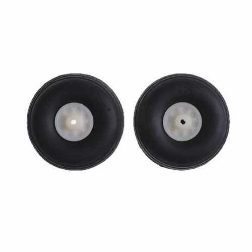 2Pcs Tail Wheel Rubber PU Plastic Hub Parts Drones Xpress Size 1